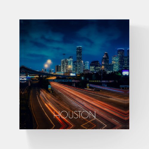 Houston Texas ID606 Paperweight