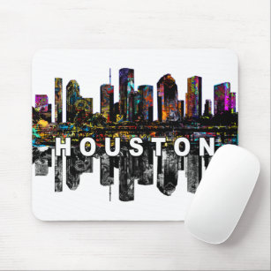 Houston, Texas in graffiti  Mouse Pad
