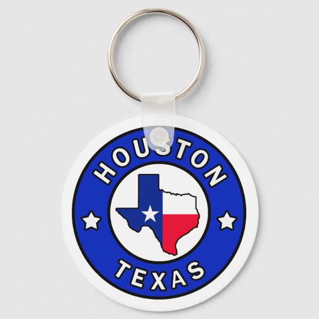 Houston Texas keychain (Front)