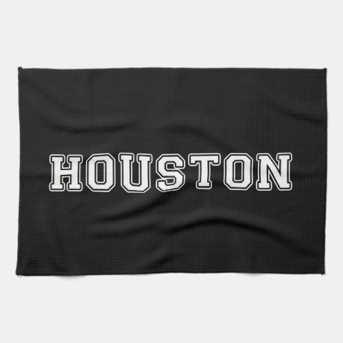 Houston Texas Kitchen Towel