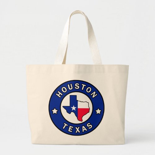 Houston Texas Large Tote Bag