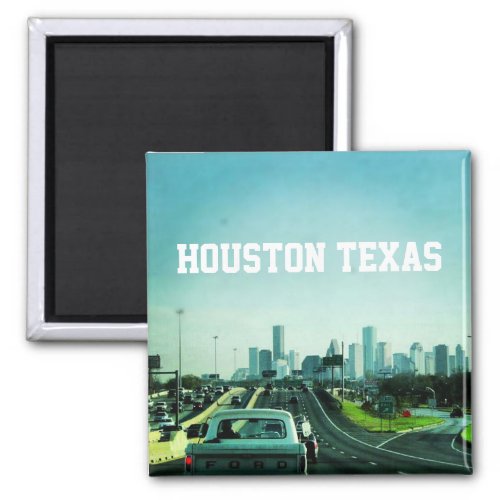 Houston Texas Magnet Magnet