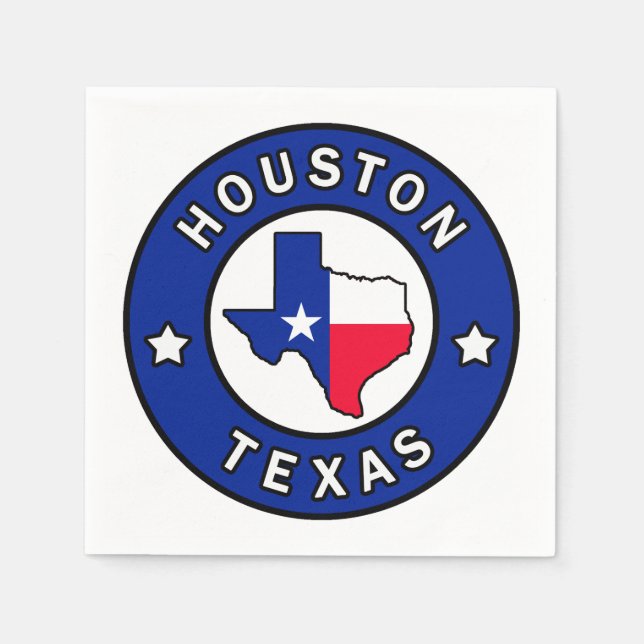 Houston Texas Napkins (Front)