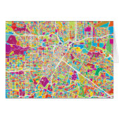 Houston, Texas | Neon Map (Front Horizontal)