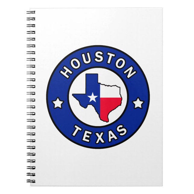 Houston Texas Notebook (Front)