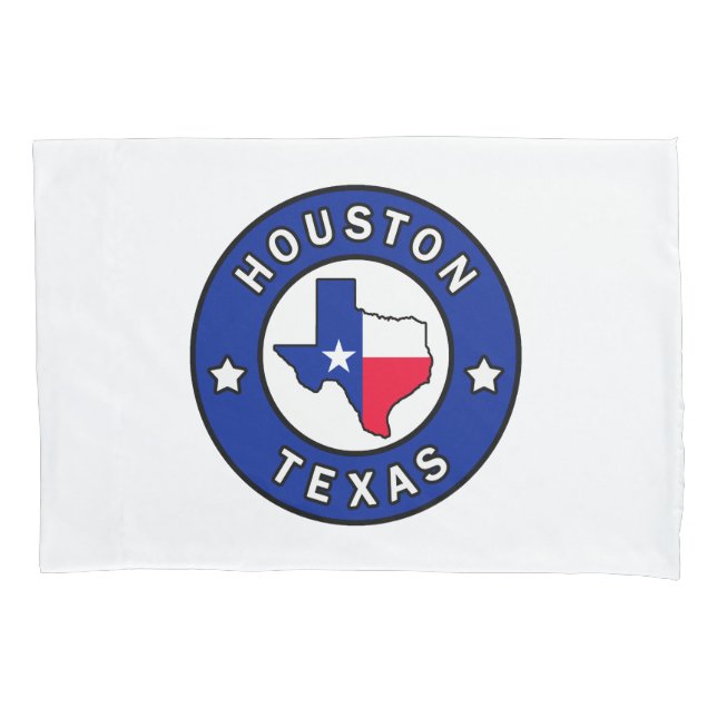 Houston Texas Pillow Case (Front)