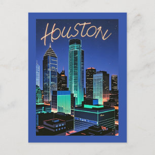 Houston Texas Postcard