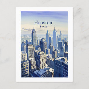 Houston Texas Postcard