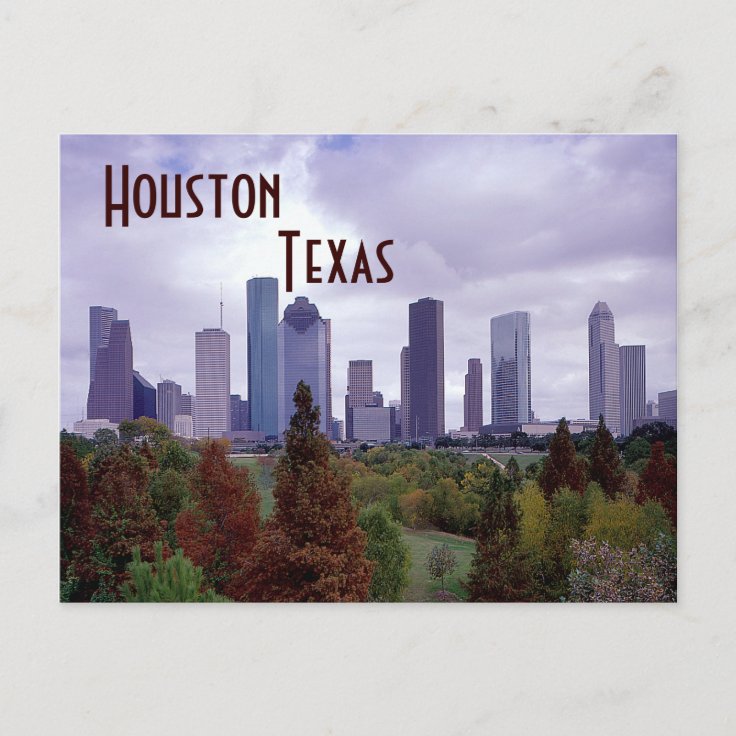 Houston Texas Postcard Zazzle