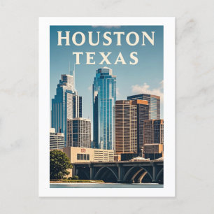 Houston Texas Postcard
