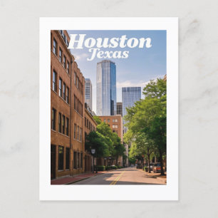 Houston Texas Postcard