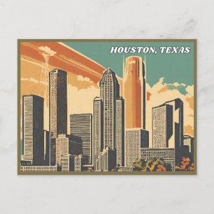 Houston, Texas Postcard