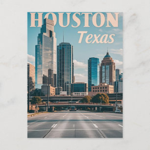 Houston Texas Postcard