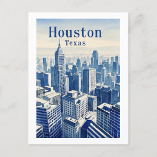 Houston Texas Postcard