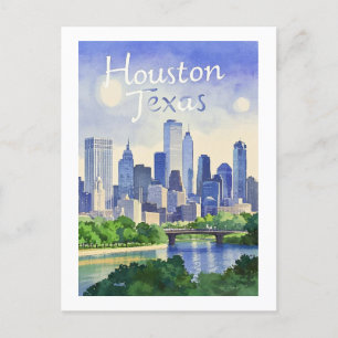 Houston Texas Postcard