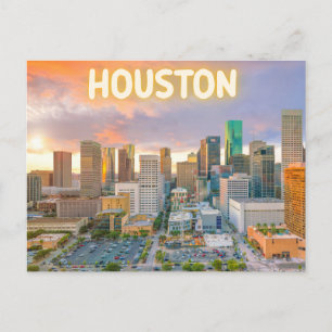 Houston Texas Postcard