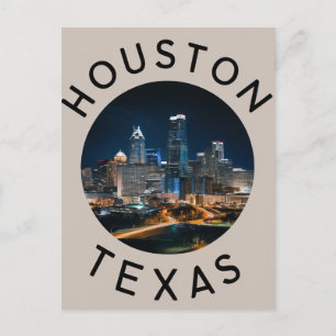 Houston Texas Postcard
