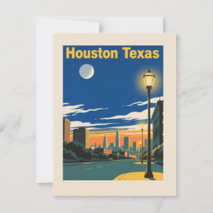 Houston Texas Postcard