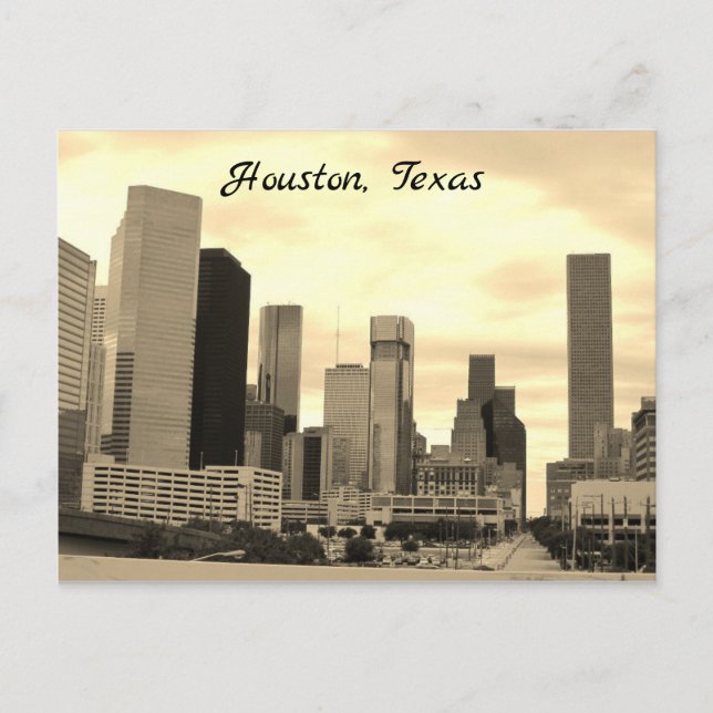 Houston, Texas - Postcard (Front)