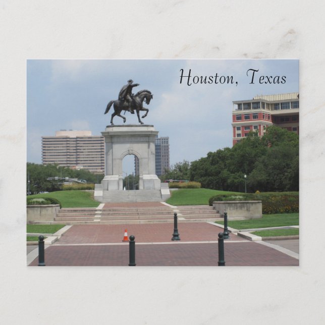 Houston, Texas Postcard (Front)