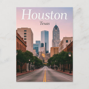 Houston Texas Postcard
