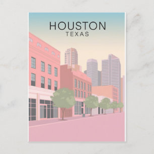 Houston Texas Postcard