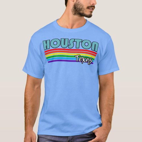Houston Texas Pride  Houston LGBT Gift LGBTQ Suppo T_Shirt