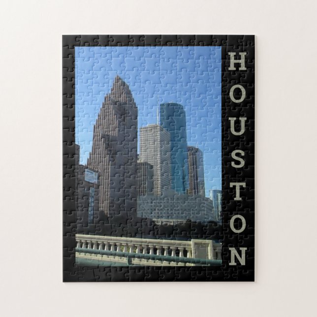 Houston Texas Puzzle (Vertical)