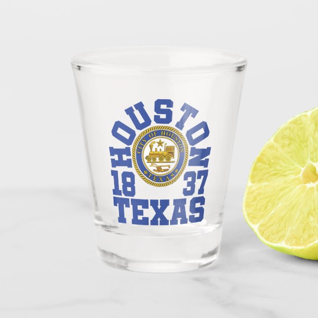 Houston,Texas Shot Glass (Front)