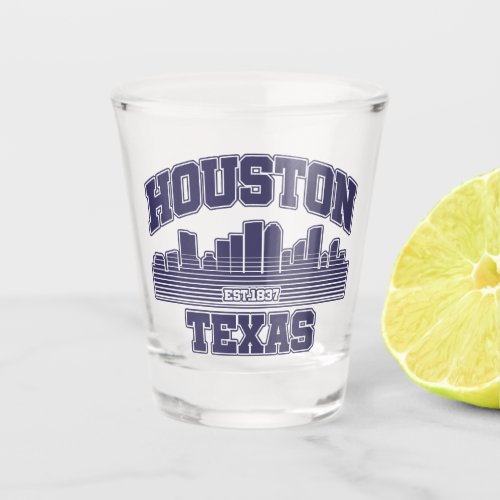 HoustonTexas Shot Glass