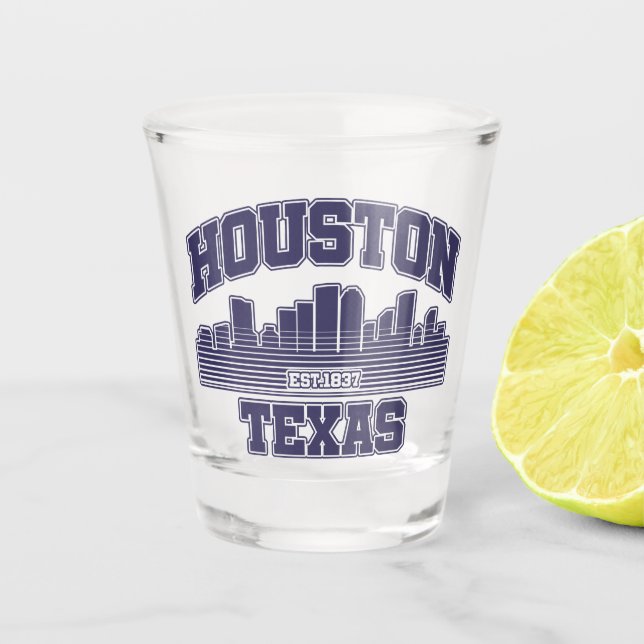 Houston,Texas Shot Glass (Front)