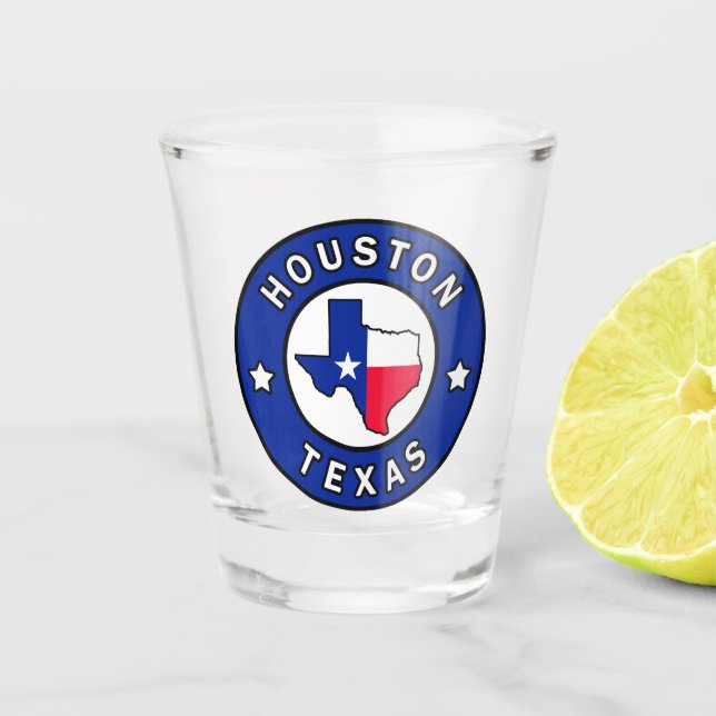 Houston Texas Shot Glass (Front)