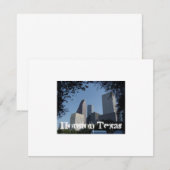 Houston Texas Skyline (Front/Back)
