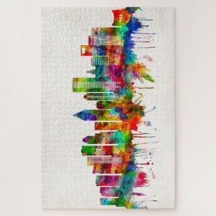 Houston Texas Skyline Jigsaw Puzzle