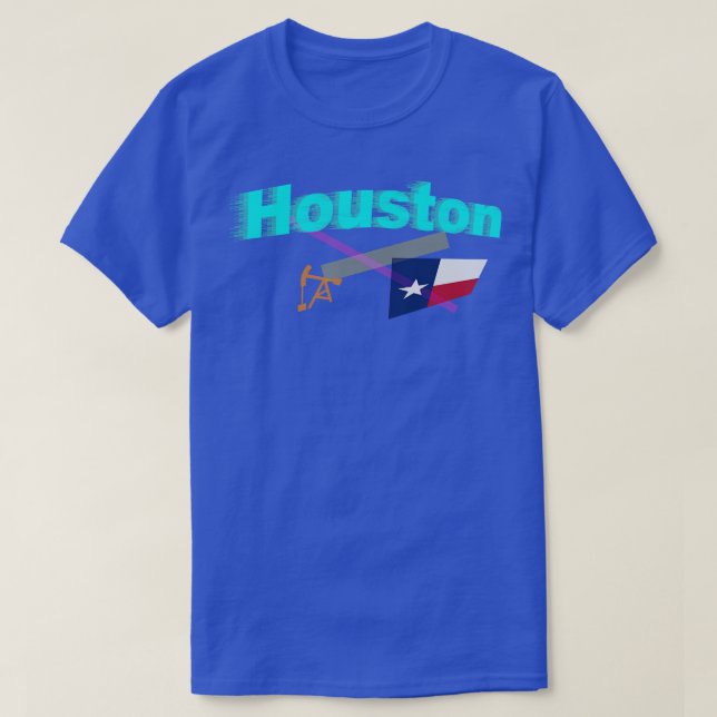 Houston Texas T-Shirt (Design Front)