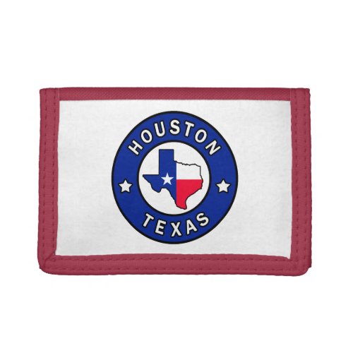 Houston Texas Trifold Wallet