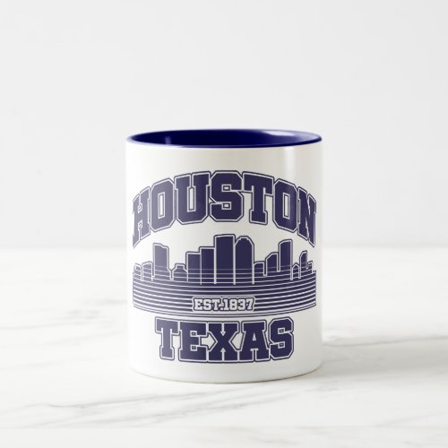 HoustonTexas Two_Tone Coffee Mug