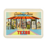 Houston Texas Tx Old Vintage Travel Souvenir Magnet at Zazzle