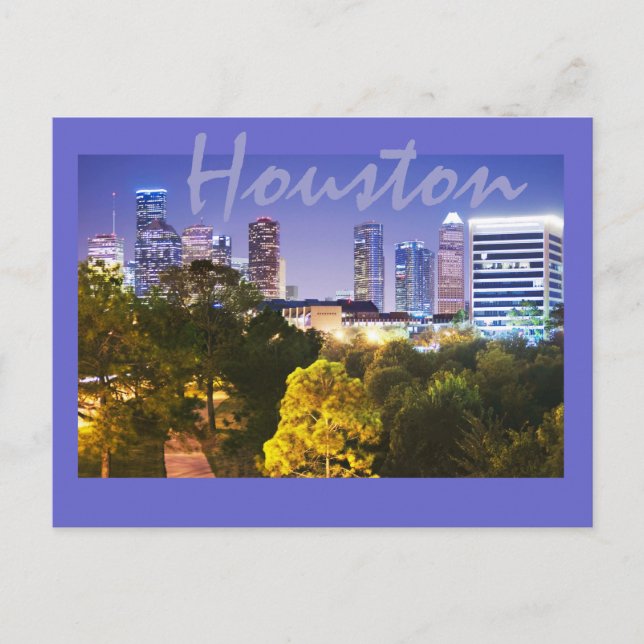 Houston, Texas, U.S.A. Postcard (Front)