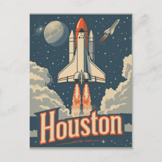 Houston, Texas Vintage Postcard