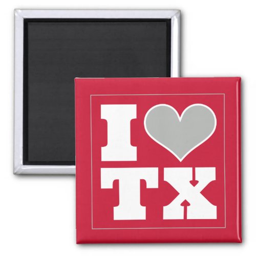 Houston TX Football Watch Party Fridge Magnet