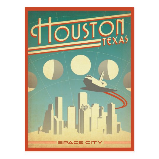 Houston, TX Postcard