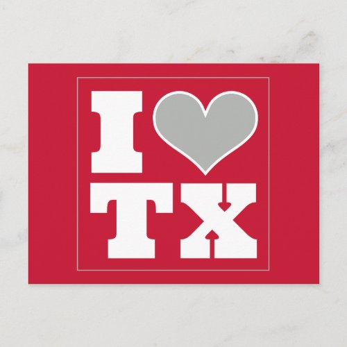 Houston TX Tailgate Invitation Postcard