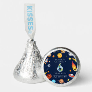 Houston We Have A 6 Year Old 6th Birthday Party Hershey®'s Kisses®