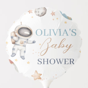 Houston We Have a Boy Space Shower Balloon