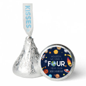 Houston We Have A Four Year Old 4th Birthday Party Hershey®'s Kisses®