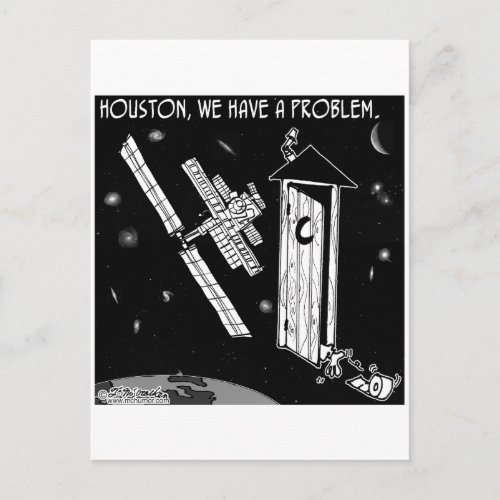 Houston We Have A Problem Postcard