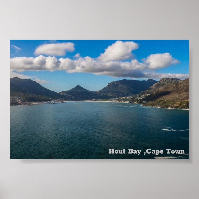 Hout Bay. Cape Town Poster (Front)
