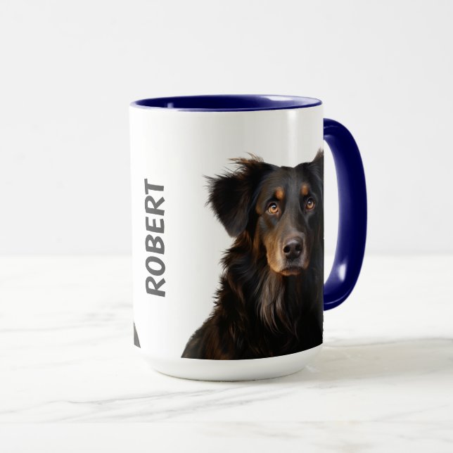 Hovawart Personalized  Mug (Front Right)