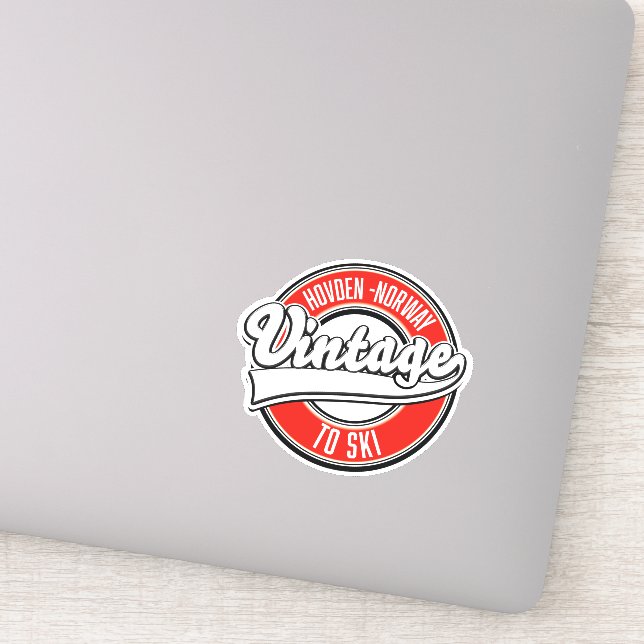 hovden norway logo sticker (Detail)